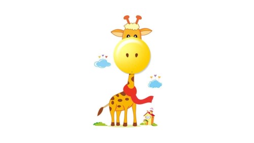 LAMPKA DZIECIĘCA GIRAFFE 0,6W LED ML114 Milagro