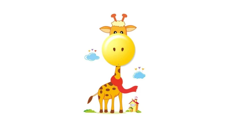 LAMPKA DZIECIĘCA GIRAFFE 0,6W LED ML114 Milagro