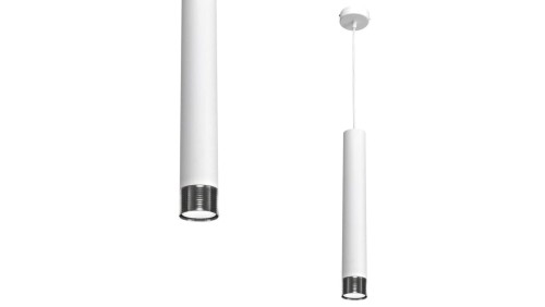 Lampa wisząca DANI WHITE/CHROME 1xGU10 MLP6227 Milagro