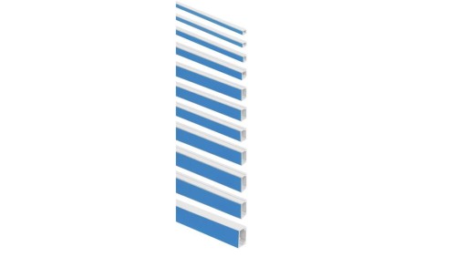Listwa elektroinstalacyjna (korytko kablowe) 15x10mm z taśmą dwustronną 1szt=2m