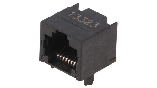 Gniazdo RJ45 8-pin Układ 8p8c na PCB THT 1-406525-1