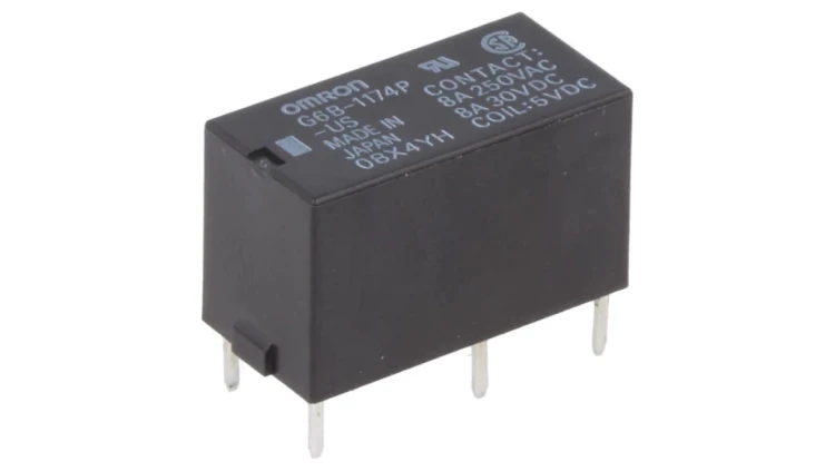 Przekaźnik elektromagnetyczny SPST-NO 8A/250VAC G6B-1174P-US 5VDC