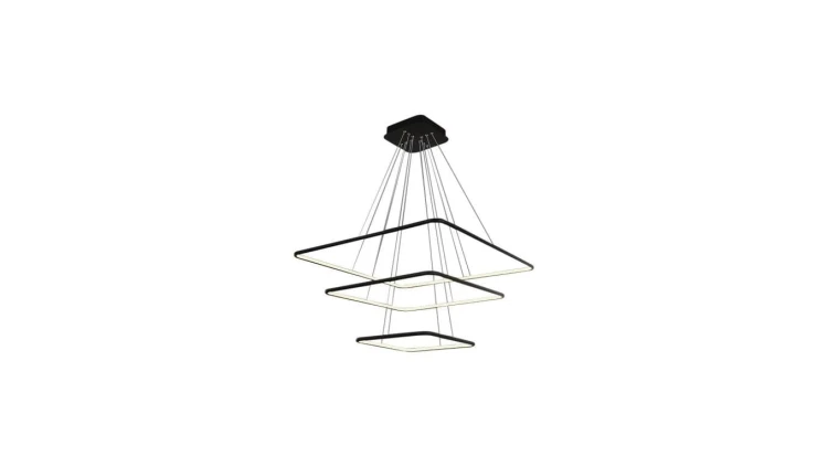 LAMPA WISZĄCA NIX BLACK 117W LED ML519 Milagro