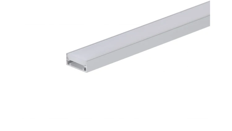 Profil led Glaze 1m anodowany z osłoną mleczną ML