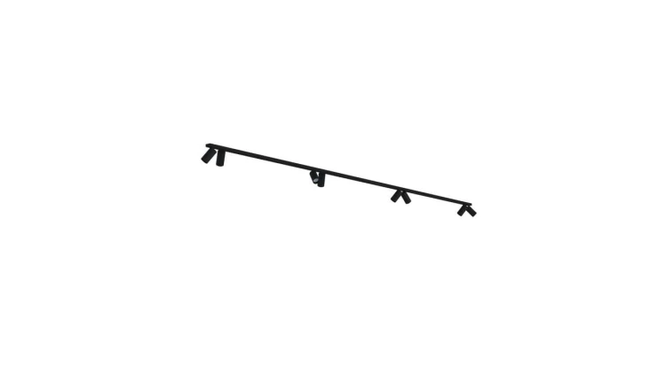 Listwa sufitowa 400cm MONO VIII 2x200 BLACK 7722 Nowodvorski Lighting