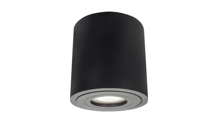 Spot natynkowy czarny FARO łazienkowy na GU10 LP-6510/1SM XL BK Light Prestige