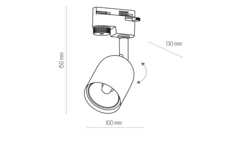 Kinkiet SHINE CHROME 11W LED ML031 Milagro