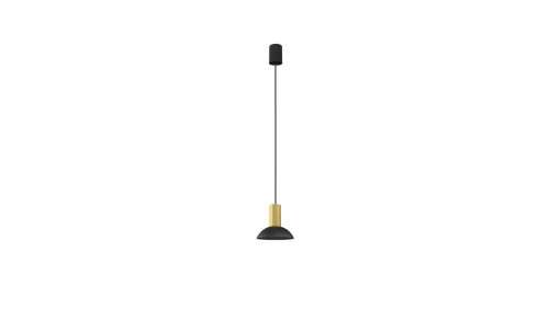 Lampa wisząca HERMANOS C BLACK/SOLID BRASS 8194 Nowodvorski Lighting