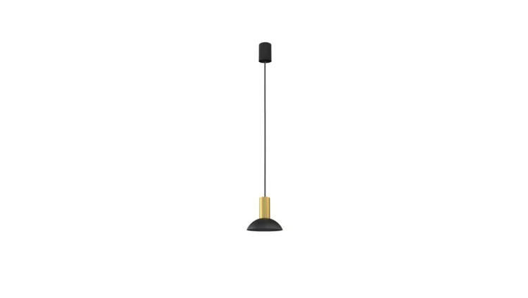 Lampa wisząca HERMANOS C BLACK/SOLID BRASS 8194 Nowodvorski Lighting