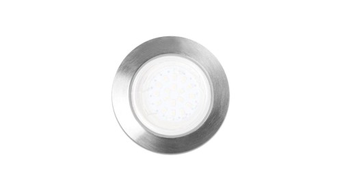 OCZKA OKRĄGŁE GU10 1X5W LED CHROM EKZ2563 Milagro