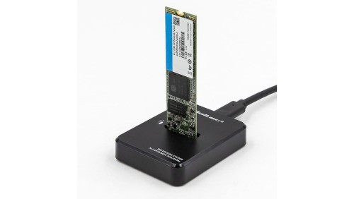 Qoltec Stacja dokująca dysków SSD M.2 SATA/PCIe NGFF/NVMe USB 3.1