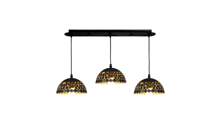 Lampa wisząca LISA BLACK 3xE27 ML6136 Milagro