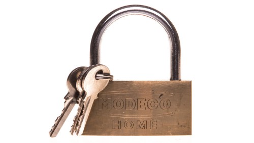 Kłódka mosiężna 60mm LOCK MN-02-160 /6szt./
