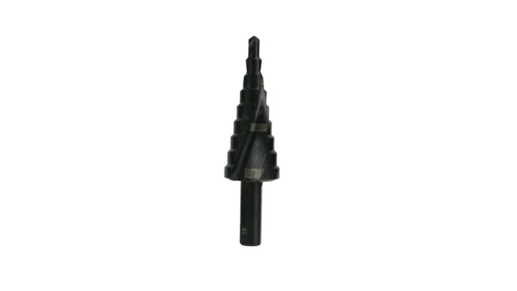 Wiertło wielostopniowe spiralne HSS M2 HEX 1/4 4-20mm (N-WWS0420)
