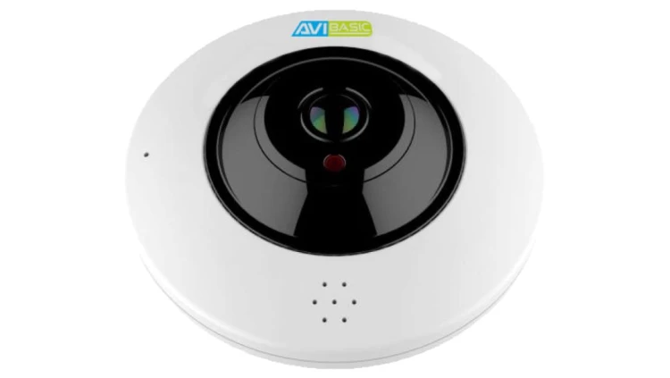 Kamera IP fisheye PTZ, 4K, IK10, 1.6mm AVB-IPFPTZ4K