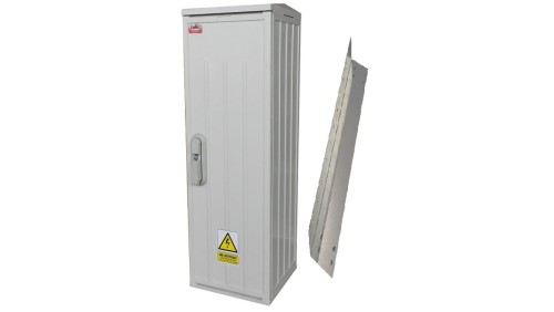 Rozdzielnica elektryczna, obudowa termoutwardzalna z kątownikami typ OZ 26x80 94-270