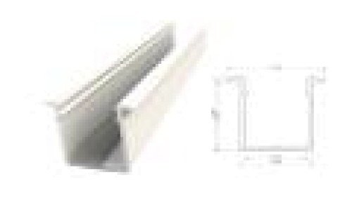 Wpuszczany profil ALU biały lakier 15x16mm 1000mm GROOVE white lacquer