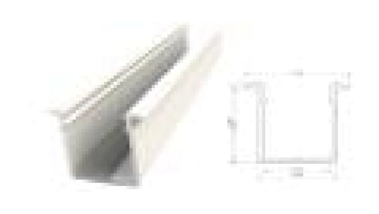 Wpuszczany profil ALU biały lakier 15x16mm 1000mm GROOVE white lacquer