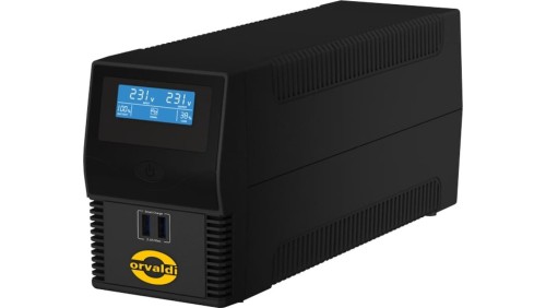 Zasilacz awaryjny Orvaldi i650LCD USB(4xIEC) line-interactive 600VA/360W