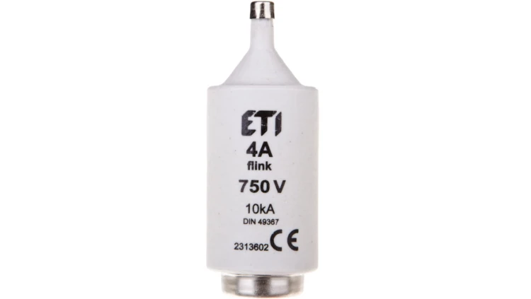 Wkładka bezpiecznikowa 4A DIII gF 750V 02313602