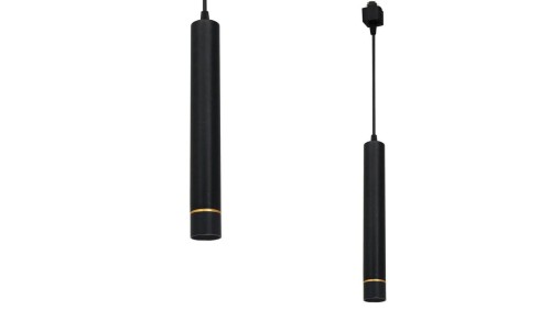 TRACK PENDANT BlACK/GOLD 3W LED ML6510 Milagro