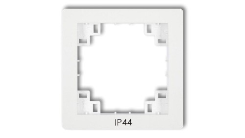 DECO Ramka pośrednia do łączników SITODRUK IP44 biała DRPH