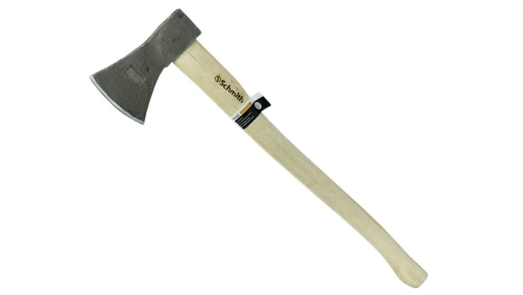 Siekiera 1,4kg kuta z drewnianym trzonkiem długa 70cm wytrzymała Schmith