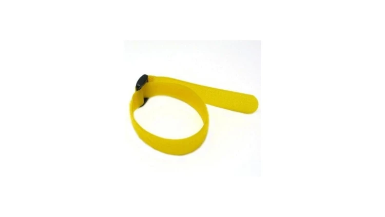 Opaski rzepowe 30Cm 10Szt Żółte ISWT-VEL10-YE