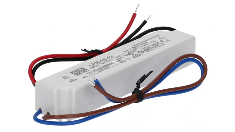 Zasilacz herm. MeanWell 12V 18W LPH