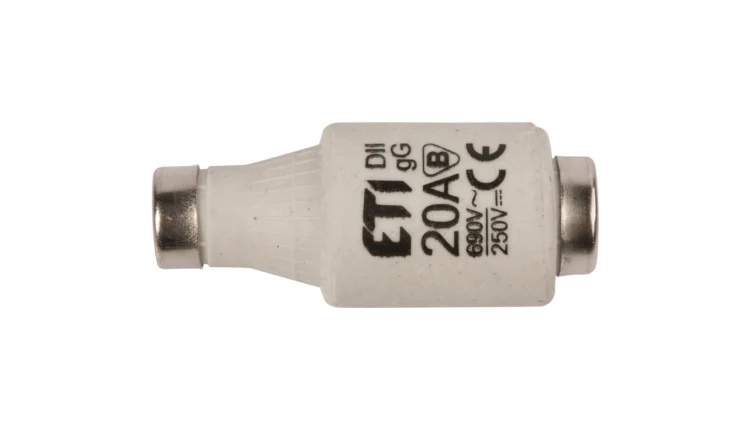 Wkładka bezpiecznikowa 20A DII gG / BiWtz 690V AC/250V DC E27 002312440