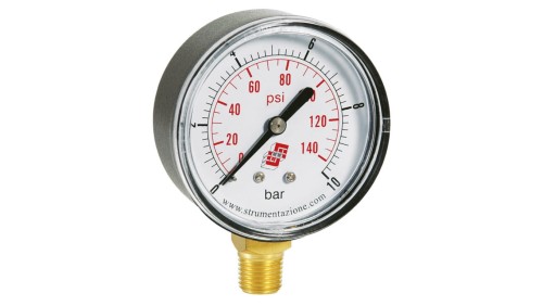 Manometr radialny 0-16 bar, G 1/4, 50 mm