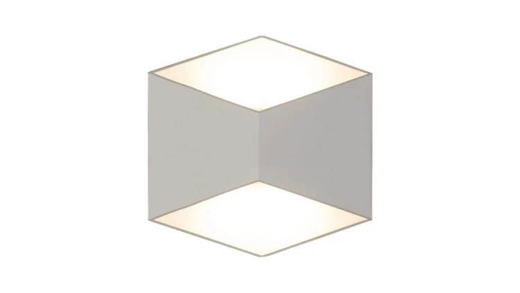 Kinkiet TRIANGLES LED 2x5W 800lm 3000K biały IP54 8143 Nowodvorski