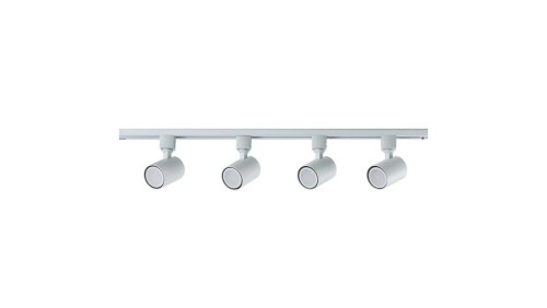 Komplet szynowy Snow SET 1 fazowy biały 160cm 4 reflektorki GU10 LP-737 WH SET Light Prestige