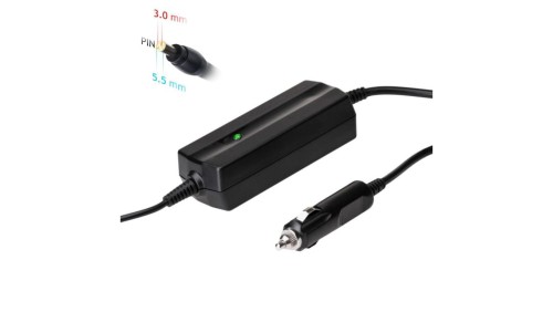 Zasilacz samochodowy do notebooka Akyga AK-ND-37 19V / 4.74A 90W 5.5 x 3.0 mm + pin SAMSUNG 1.2m