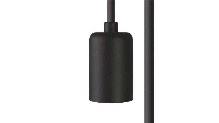 Przewód z oprawką czarny 150cm CAMELEON CABLE E27 1,5 M BLACK 8670 Nowodvorski