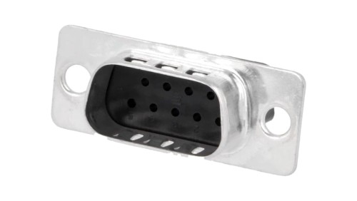 D-Sub 9-pin męskie na przewód A 16,9mm 167292-1