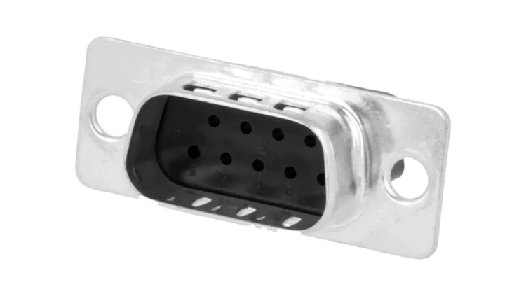 D-Sub 9-pin męskie na przewód A 16,9mm 167292-1
