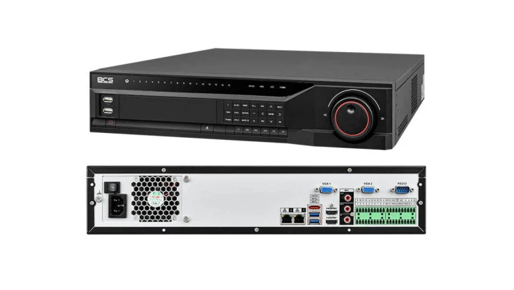 Rejestrator IP 64-kanałowy 12 Mpix BCS-NVR6408-4K-III