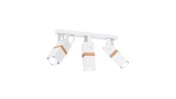 Lampa sufitowa VIDAR WHITE 3xGU10 MLP5407 Milagro