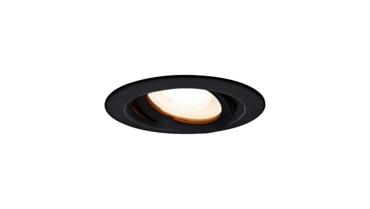 Oczko łazienkowe podtynkowe LAGOS z regulowanym źródłem na GU10 LP-4425/1RM BK Light Prestige