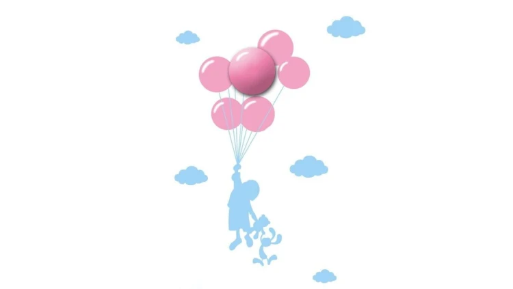 Lampka dziecięca BALLOONS 0,6W LED ML142 Milagro