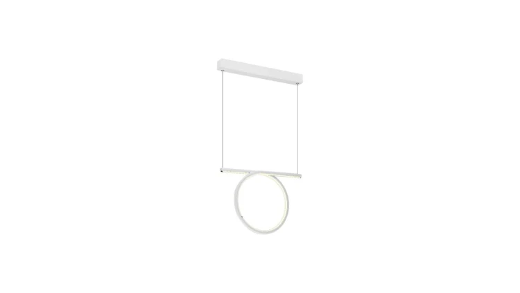 LAMPA WISZĄCA LOOP WHITE 20W LED ML520 Milagro