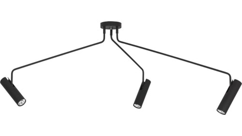 LAMPA SUFITOWA EYE SUPER BLACK 6504 Nowodvorski