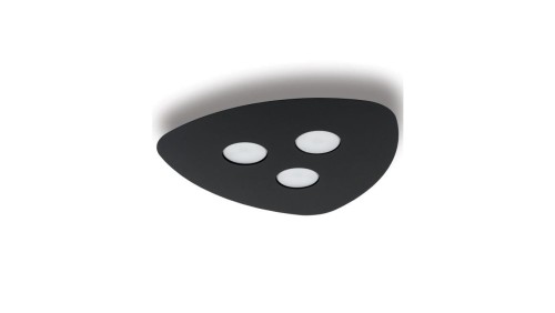 LAMPA SUFITOWA ORGANIC BLACK III CZARNA 8302 Nowodvorski