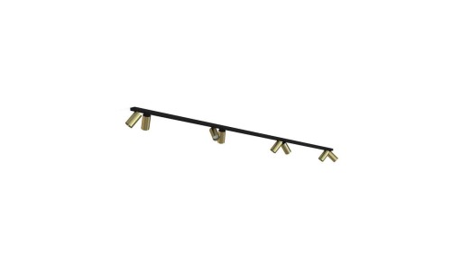 Listwa sufitowa 300cm MONO VIII 2x150 SOLID BRASS 7754 Nowodvorski Lighting