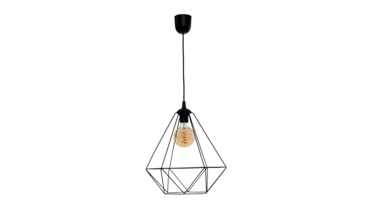 Lampa wisząca BASKET BLACK 1xE27 MLP7214 Milagro