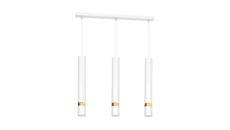 Lampa wisząca JOKER WHITE/GOLD 3xGU10 MLP6082 Milagro
