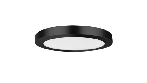 Okrągły czarny plafon YORK LED neutralna barwa światła do kuchni LP-330/1C 4BK Light Prestige