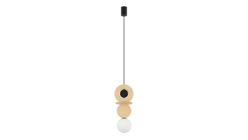 Lampa wisząca DROPS Naturalne drewno 11173 Nowodvorski