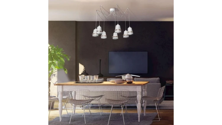 Lampa Wisząca APOLLO WHITE 5xE27 MLP775 Milagro